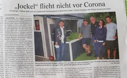 Schüleraustausch in der Zeitung